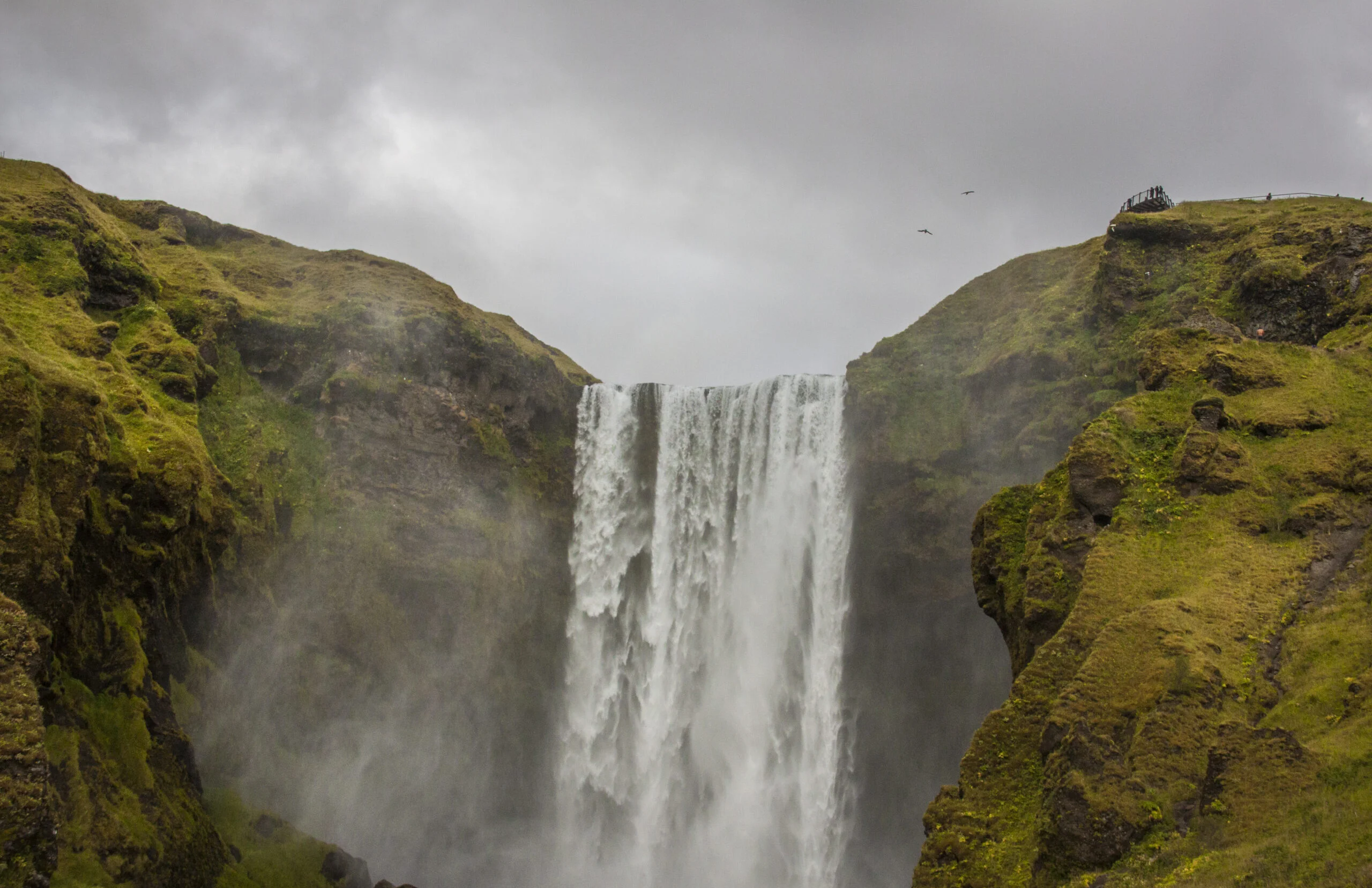 Vista di Skogafoss